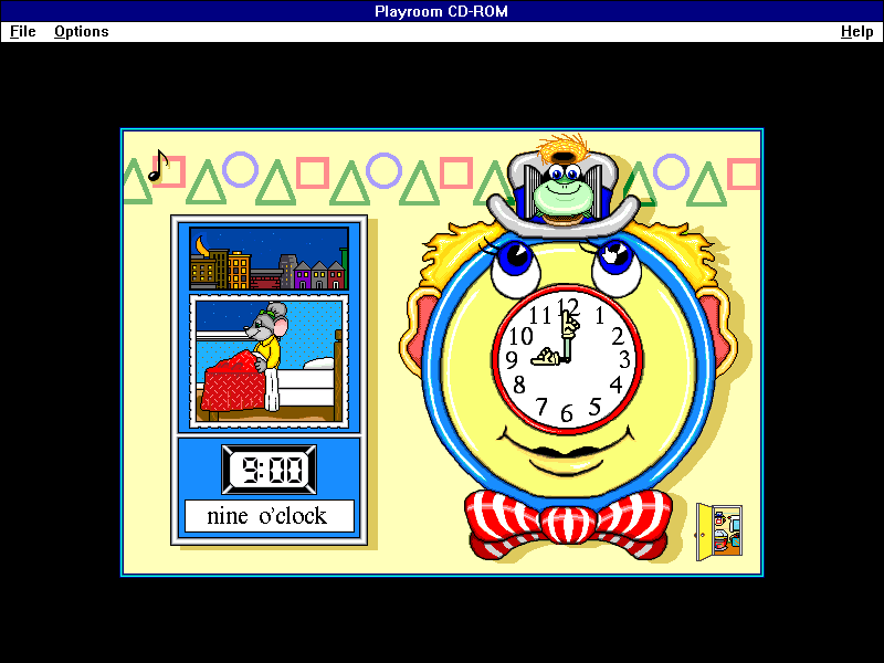 Illustration for article titled Broderbund's The Playroom CD-ROM